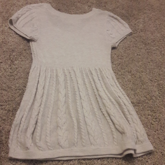 TH Classic Knitted Short Sleeve Long Babydoll Top - Picture 7 of 8